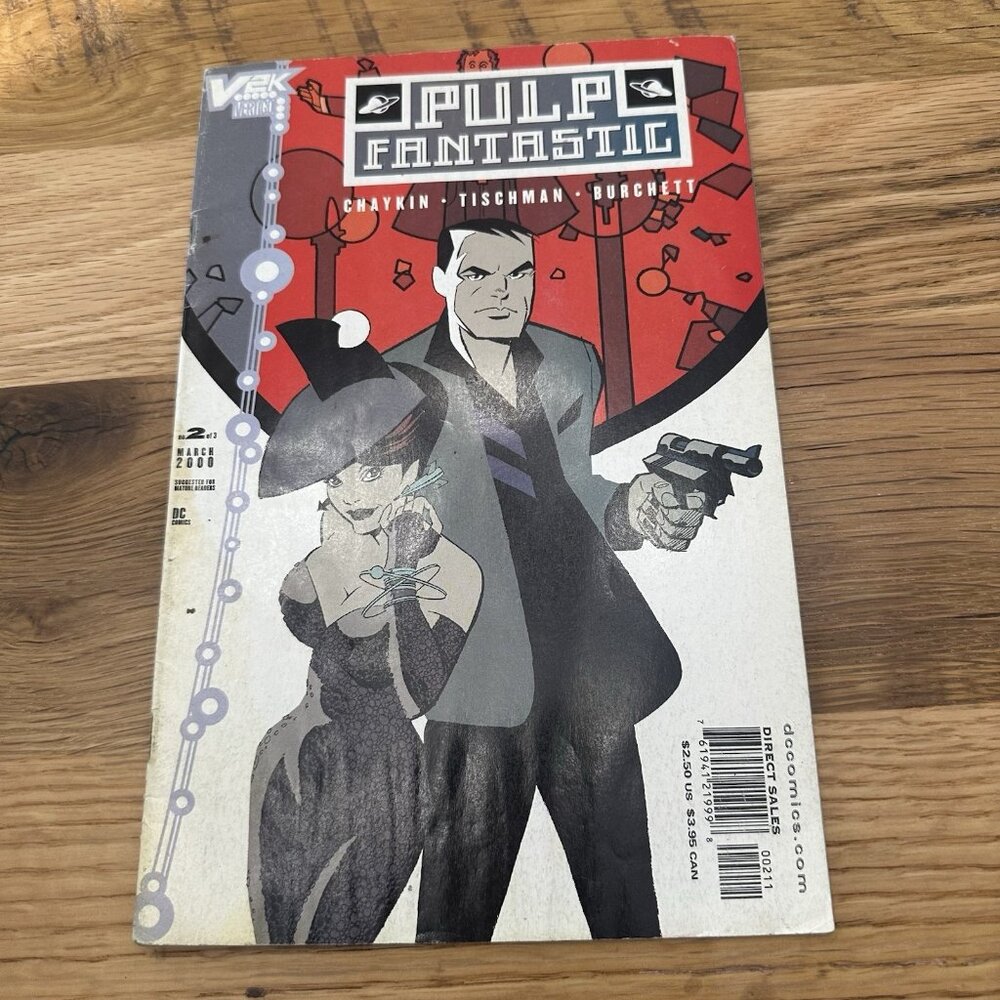 V2K Vertigo Pulp Fantastic March 2000 vintage comic book